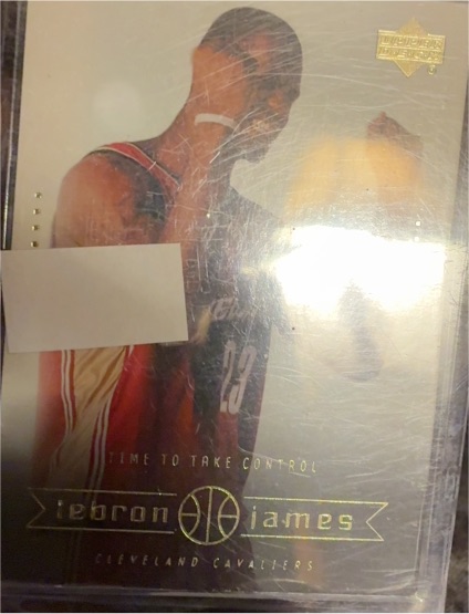 2003-04 Upper Deck Box Set #19 LeBron James — front