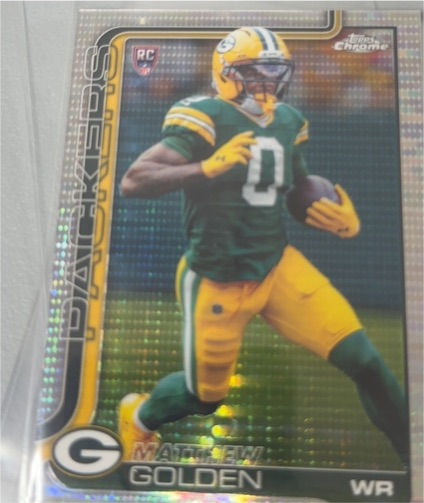 2025 Topps Chrome #333 Matthew Golden — front
