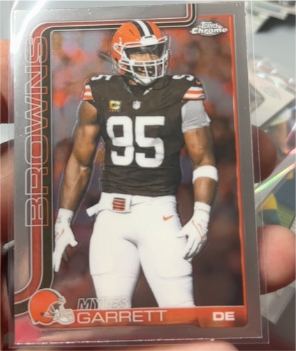 2025 Topps Chrome #70 Myles Garrett — front