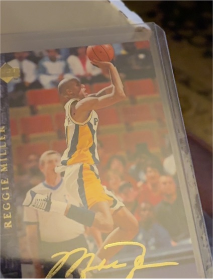 1996-97 Upper Deck #52 Reggie Miller — front