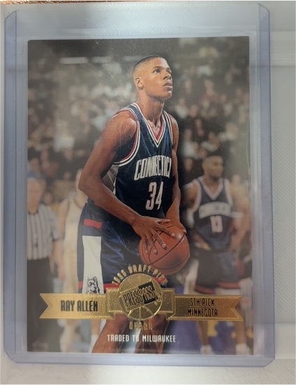 1996 Press Pass #5 Ray Allen — front