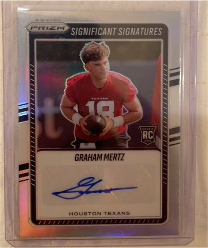 2025 Panini Prizm #392 Graham Mertz — front