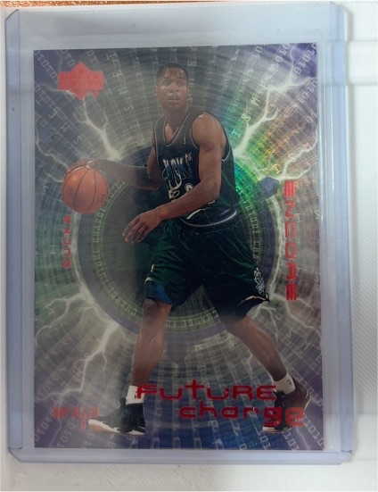 1999-00 Upper Deck Encore #FC7 Ray Allen Future Charge — front