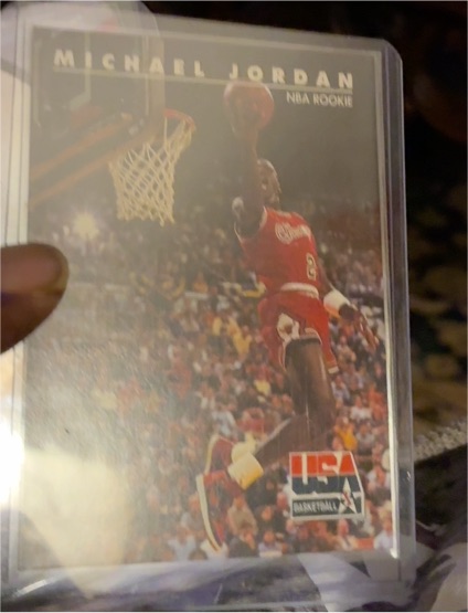 1992 Skybox USA Basketball #38 Michael Jordan — front