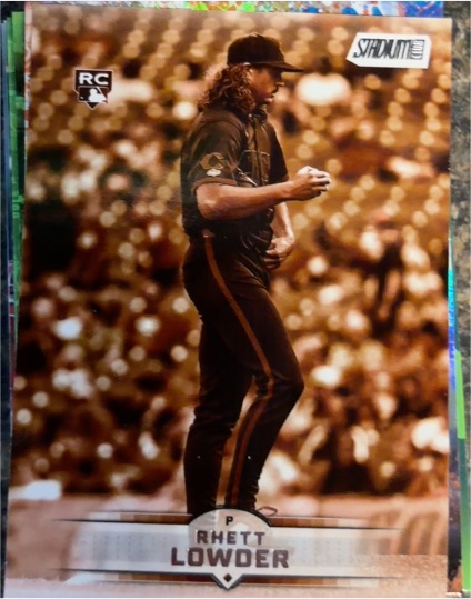 2025 Topps Stadium Club #95 Rhett Lowder Sepia Refractor Rookie — front