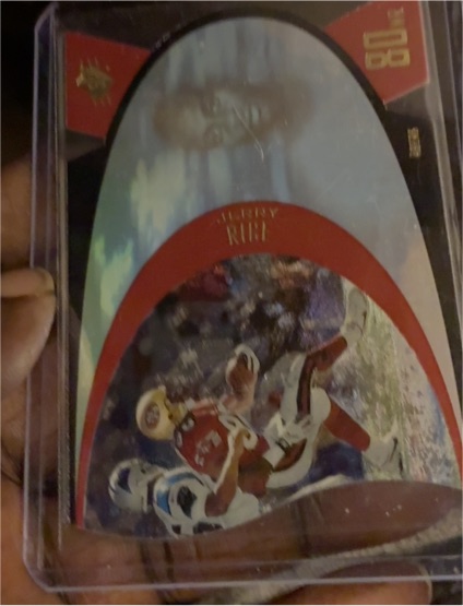 1996 Upper Deck SPx #SPX1 Jerry Rice — front