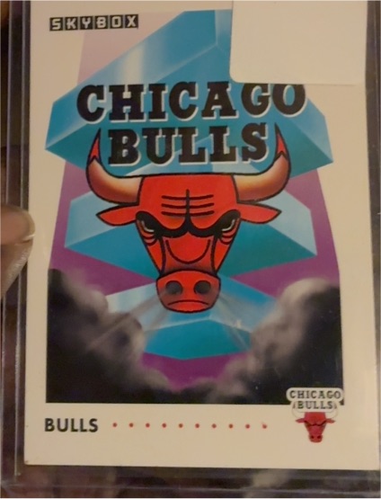 1991-92 Skybox #354 Chicago Bulls — front