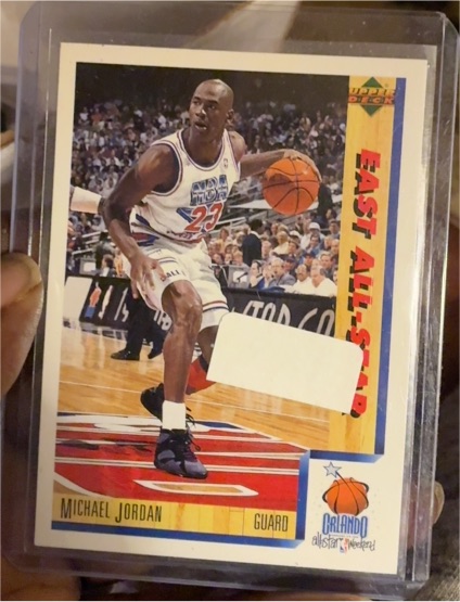 1991-92 Upper Deck #452 Michael Jordan — front