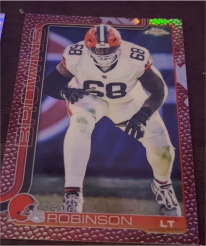 2025 Topps Chrome #124 Cam Robinson — front