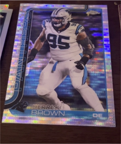 2025 Topps Chrome #47 Derrick Brown — front