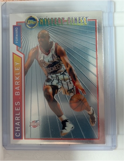 1996-97 Topps Mystery Finest #M21 Charles Barkley — front