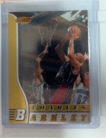1996-97 Bowman's Best #46 Charles Barkley — front