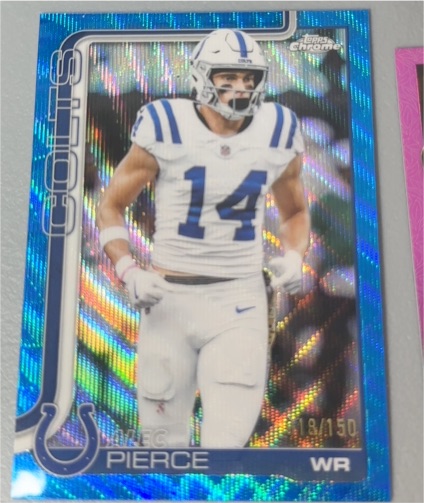 2025 Topps Chrome #125 Alec Pierce — front