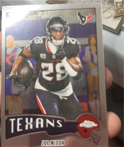 2025 Topps Chrome 1975 Throwback #1975-14 Joe Mixon — front