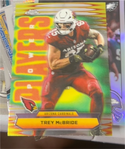 2025 Topps Chrome #PP-32 Trey McBride — front