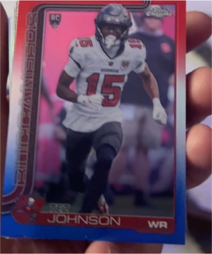2025 Topps Chrome #342 Tez Johnson — front