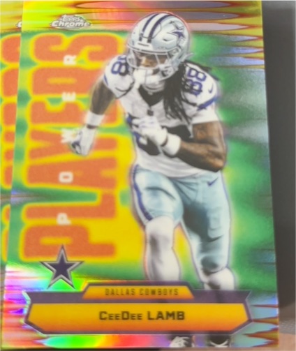 2025 Topps Chrome #PP-23 CeeDee Lamb Power Players — front