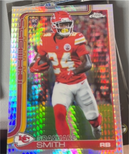 2025 Topps Chrome #311 Brashard Smith RC — front
