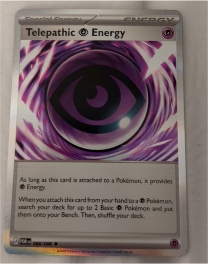 2023 Pokémon Telepathic Psychic Energy #088 — front