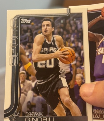 2025-26 Topps #262 Manu Ginobili — front