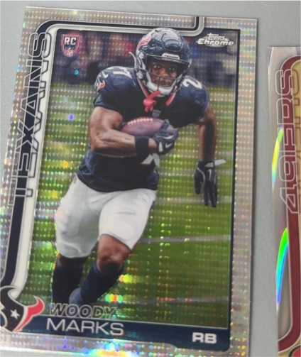 2025 Topps Chrome #372 Woody Marks — front