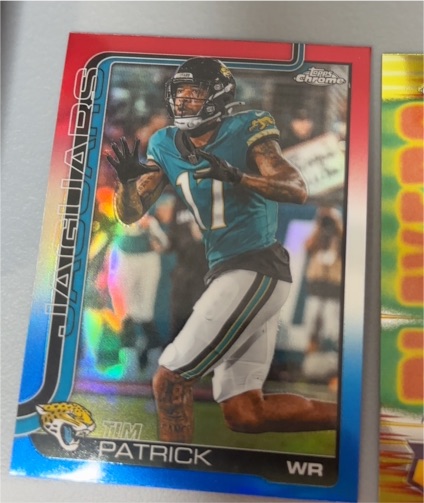 2025 Topps Chrome #96 Tim Patrick — front