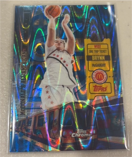 2025 Topps Chrome McDonald's All American #HR-33 Brynn McGaughy — front