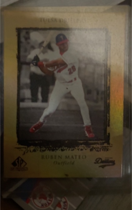 1999 SP Top Prospects #80 Ruben Mateo Tulsa Drillers — front