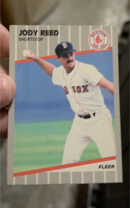 1989 Fleer #96 Jody Reed — front