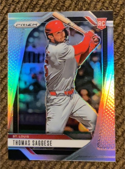 2025 Panini Prizm #185 Thomas Saggese — front