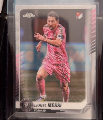 2025 Topps Chrome MLS #10 Lionel Messi — front