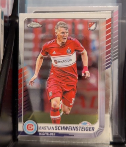 2025 Topps Chrome MLS #65 Bastian Schweinsteiger — front