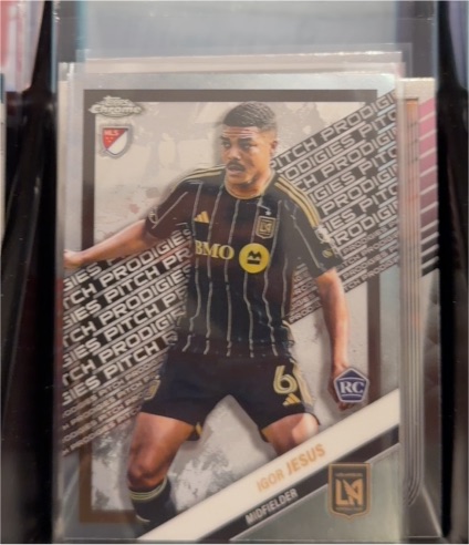 2025 Topps Chrome MLS #183 Igor Jesus — front