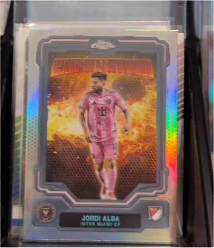 2025 Topps Chrome MLS #EL-7 Jordi Alba Elimination — front