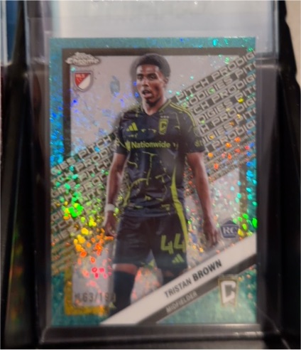 2025 Topps Chrome MLS #188 Tristan Brown — front