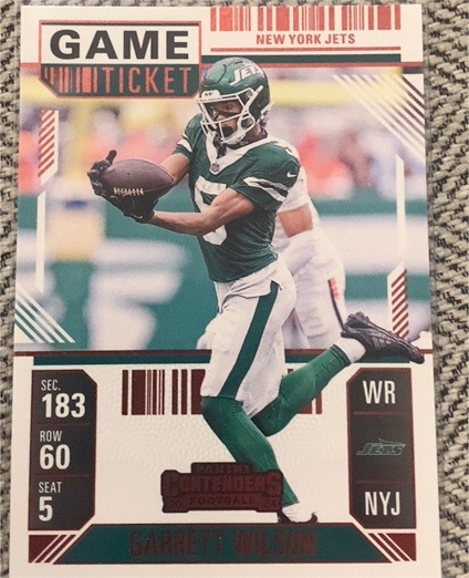 2024 Panini Contenders #77 Garrett Wilson — front