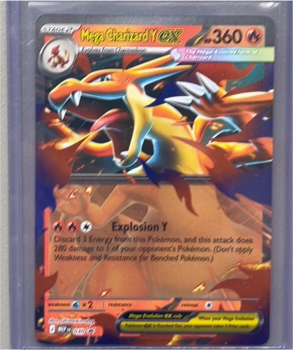 Mega Charizard Y EX 030 Black Star Promo — front