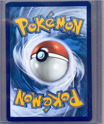 1999 Pokémon Card Back — front