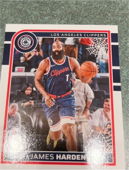 2024-25 Panini Haunted Hoops #153 James Harden — front