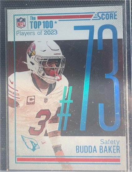 2023 Panini Score Top 100 Players #73 Budda Baker — front