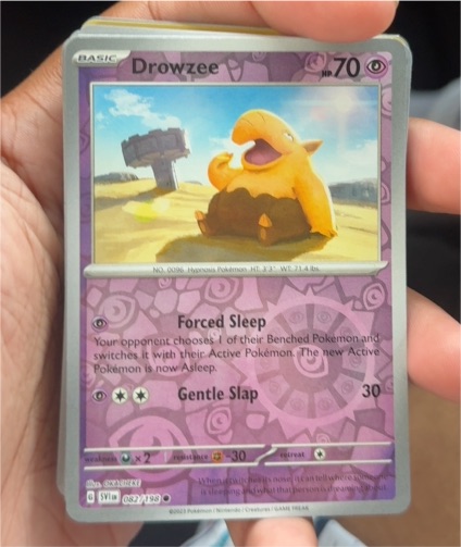 2023 Pokémon Scarlet & Violet #82 Drowzee — front