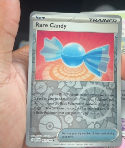 2023 Pokémon Scarlet & Violet #191 Rare Candy — front
