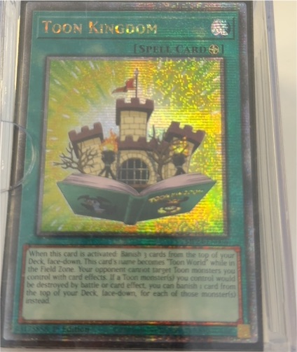 2024 Yu-Gi-Oh! Dragons of Legend 2 #DRL2-EN023 Toon Kingdom — front