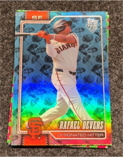 2026 Topps Series 1 #219 Rafael Devers — front