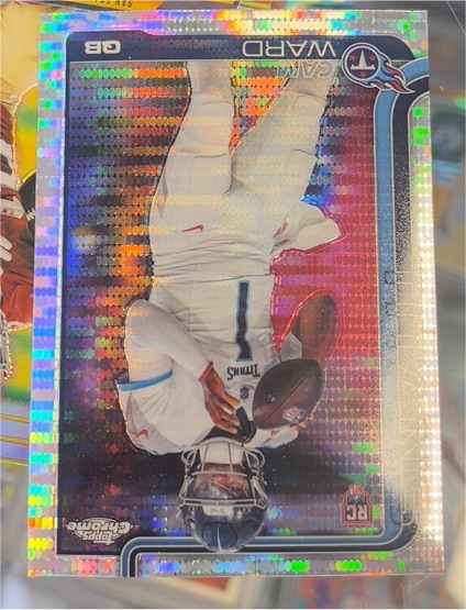 2025 Topps Chrome #314 Cam Ward — front