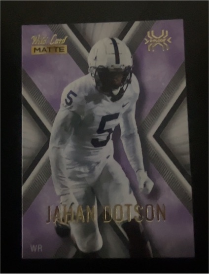 2022 Wild Card Matte #MXP-22 Jahan Dotson — front