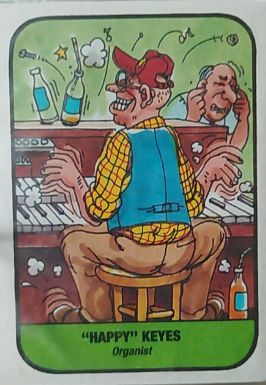1991 Confex Fun Stuff #47 Happy Keyes — front