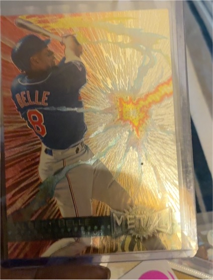 1996 Fleer Metal Universe #44 Albert Belle — front