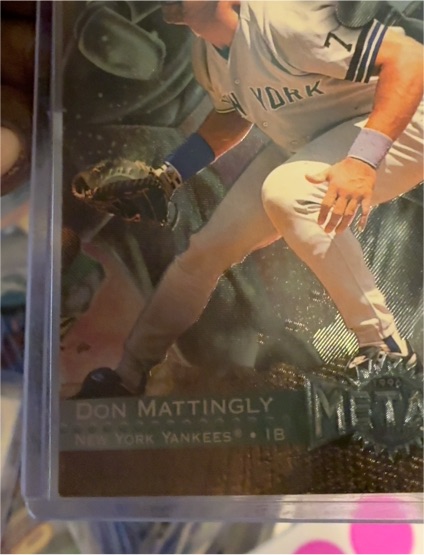 1996 Fleer Metal Universe #90 Don Mattingly — front