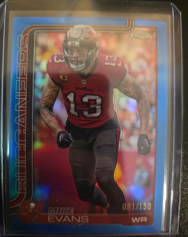 2025 Topps Chrome #282 Mike Evans — front